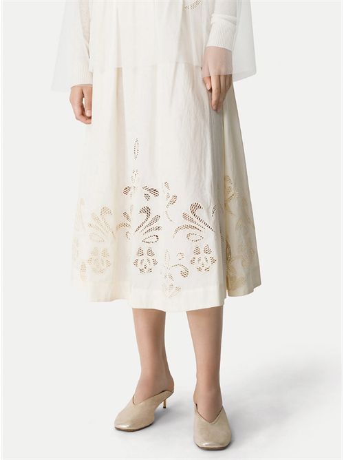 LUNAMARIS SKIRT FORTE_FORTE | 14602_my skirtF49A.0038 avorio